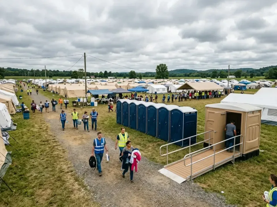 disaster-relief-camp-restrooms-010 — frequently asked questions, Dumpster & Portable Bathrooms Rental in Cleary, MS